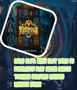 Demo judi slot online