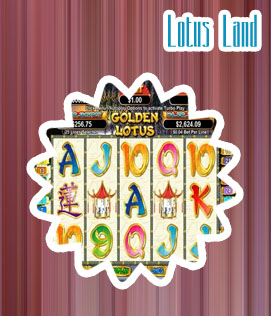 Lotus land slot machine