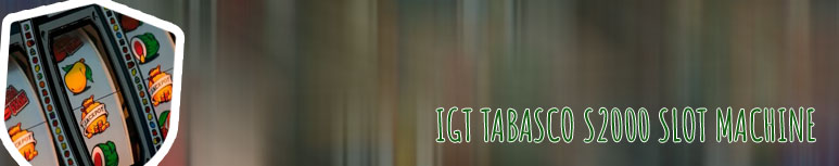 Tabasco slot machine