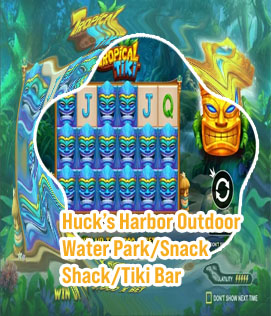 Tiki slot machine