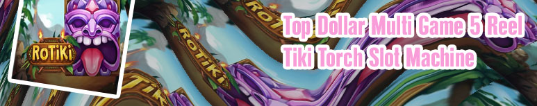 Tiki torch slot machine for sale