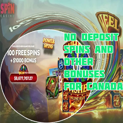 Free no deposit spins canada