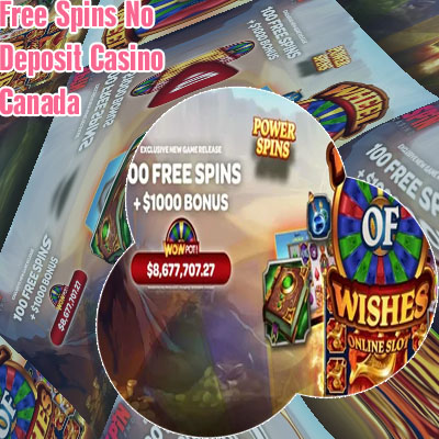 No deposit free spins canada